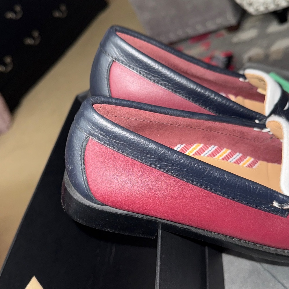 NEW with Box GH BASS WHITNEY LETTERMAN LOAFERS - Picture 10 of 13